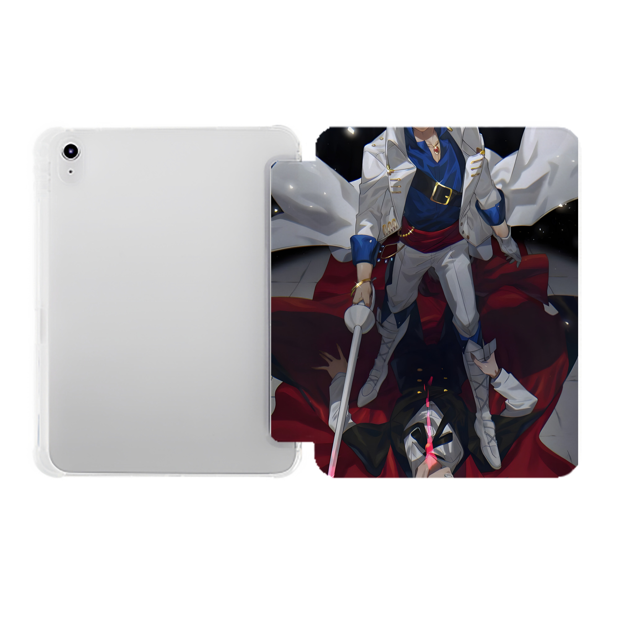 （画像用） 名探偵コナン Detective Conan IPad ケース ペン収納付き 三つ折りスタンド PUレザー×シリコン 対応機種9.5/10.5/10.9インチ